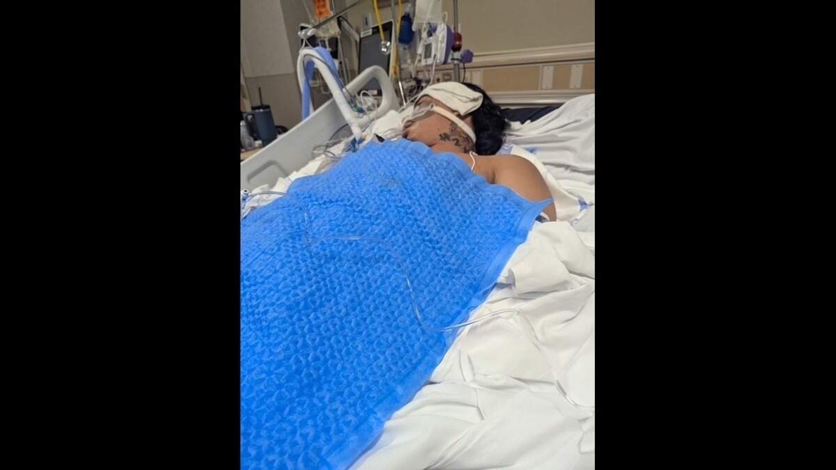 Kane Rubio, 22, in an undated photo in the a Fresno-area hospital in the days after hanging himself. His family has filed a complaint, saying Fresno County Main Jail medical and correctional staffers failed to protect him while he was in custody.